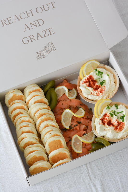 Blinis Smoked Salmon Platter